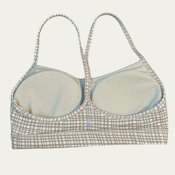 2 Lululemon Wunder Train Sports Bras size 8 Strappy Back Yoga Racer Padded Run - Picture 4 of 10